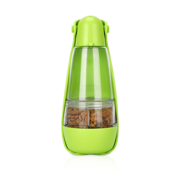 Portable Multifunctional Pet Accompanying Cup Dog Cat Supplies Food Water Bottle