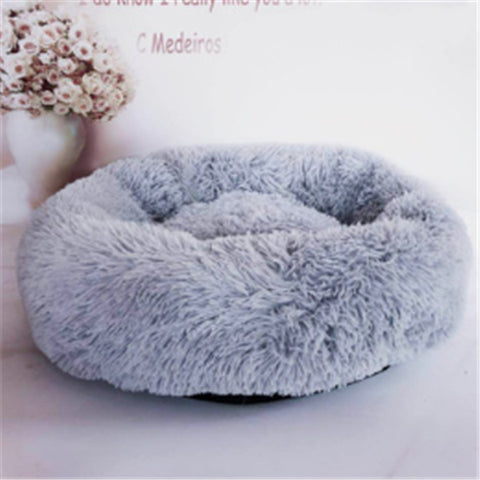 Round Long Hairy Autumn And Winter Nest Pad Cat Mattress