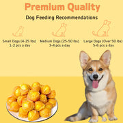 Chicken Wrapped Egg Yolk Healthy Dog treats