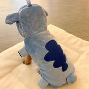 Disney Stitch Furry Pet Clothing - Warm Cotton for Autumn/Winter