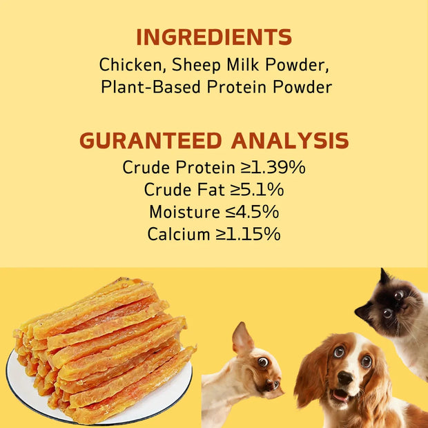 Dog Treats Chicken Milk Jerkey