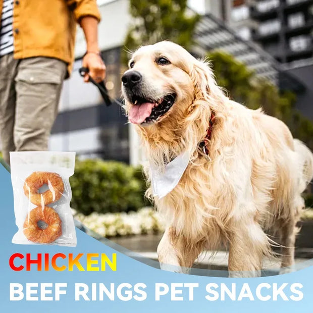 Chicken Jerky Dog Snacks - Teeth Cleaning, Training Rewards