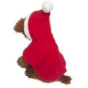 Dog Cat Christmas Cloak With Hood Pet Cute Funny Cosplay Dresses Puppy Animal Winter Warm Outfits Clothes